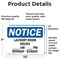 Signmission Laundry Room Hours _ Am To _ Pm Monday, 10 in W x Rectangle, Vinyl Decal OS-2PACK-NS-D-710-L-13979 - alternate 5